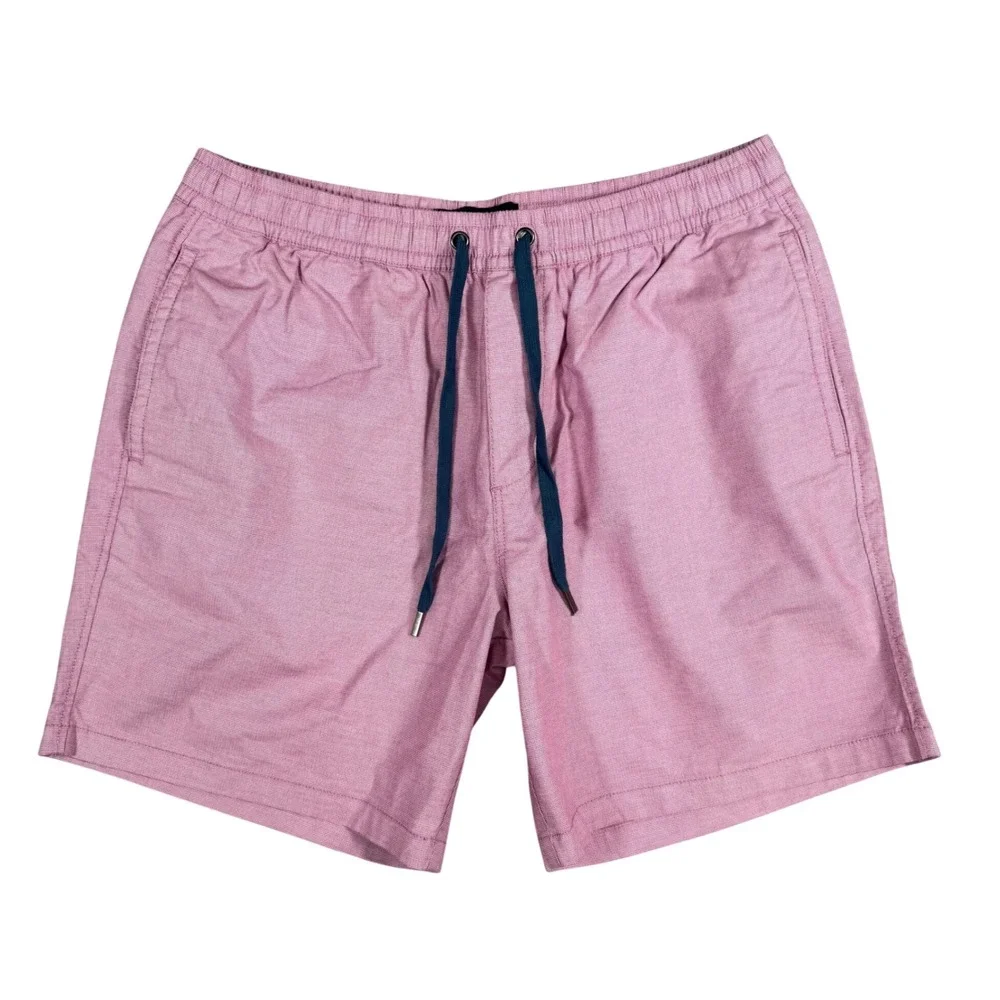 Rodd & Gunn Men's‎ Pink Textured Drawstring Shorts Size L
